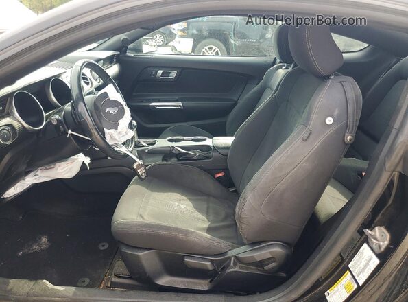 1FA6P8TH4J5117208 2018 FORD MUSTANG Black Սալոնի դիմացի տեսք
