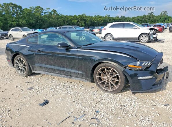 1FA6P8TH4J5117208 2018 FORD MUSTANG Black Առջևի աջ