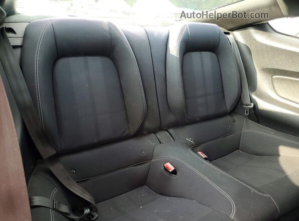 1FA6P8TH4J5117208 2018 FORD MUSTANG Black Հետևի նստատեղերի տեսք