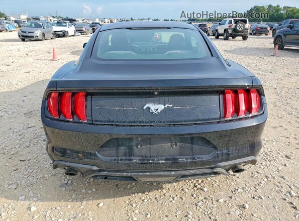1FA6P8TH4J5117208 2018 FORD MUSTANG Black Հետևի տեսք