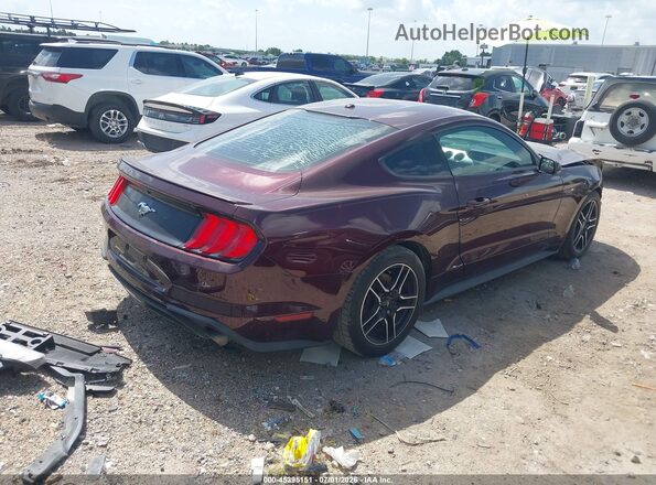 1FA6P8TH4J5146286 2018 FORD MUSTANG Red უკანა მარჯვენა