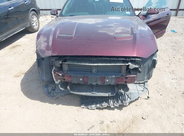 1FA6P8TH4J5146286 2018 FORD MUSTANG Red წინა ხედი