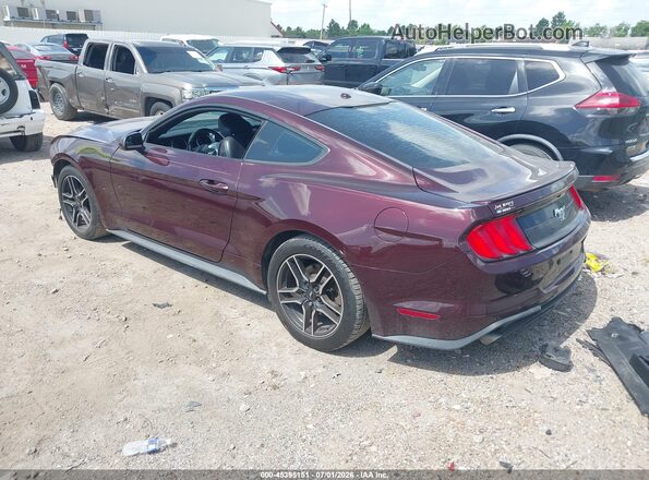 1FA6P8TH4J5146286 2018 FORD MUSTANG Red უკანა მარცხენა