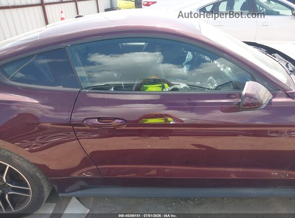 1FA6P8TH4J5146286 2018 FORD MUSTANG Red სალონის 360-გრადუსიანი ხედი