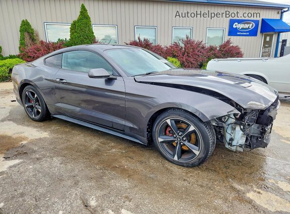 1FA6P8TH4J5162696 2018 FORD MUSTANG Gray Przód prawy