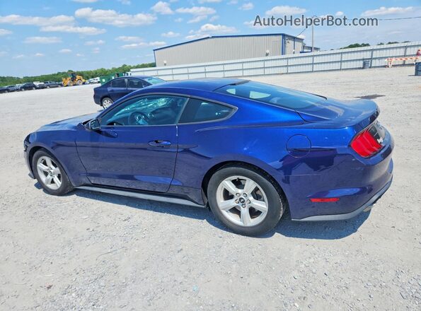 1FA6P8TH4J5185492 2018 FORD MUSTANG Blue უკანა მარცხენა