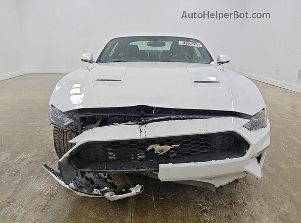 1FA6P8TH4K5162134 2019 FORD MUSTANG White Դիմացի տեսք