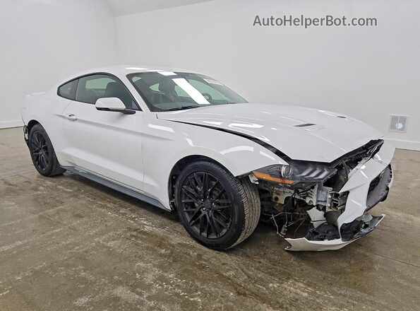 1FA6P8TH4K5162134 2019 FORD MUSTANG White Առջևի աջ