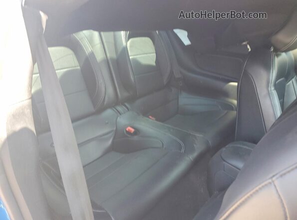 1FA6P8TH4K5187325 2019 FORD MUSTANG Blue Widok tylnych siedzeń
