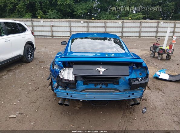 1FA6P8TH4K5201269 2019 FORD MUSTANG Синий 