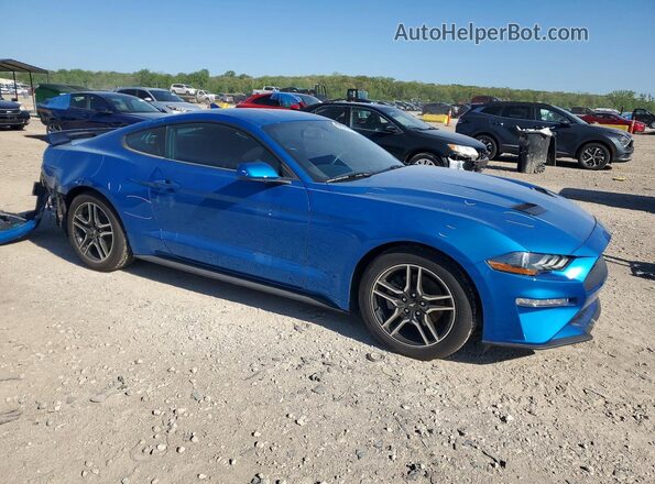 1FA6P8TH4L5167237 2020 FORD MUSTANG Blue Przód prawy