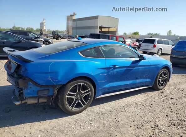 1FA6P8TH4L5167237 2020 FORD MUSTANG Blue Tył prawy