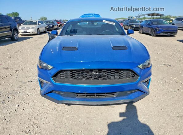 1FA6P8TH4L5167237 2020 FORD MUSTANG Blue Widok z przodu