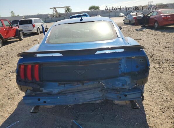 1FA6P8TH4L5167237 2020 FORD MUSTANG Blue Widok z tyłu