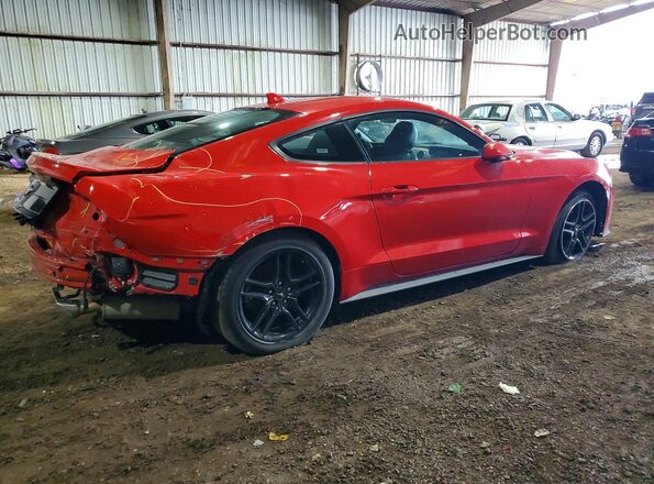 1FA6P8TH4M5100817 2021 FORD MUSTANG Red უკანა მარჯვენა