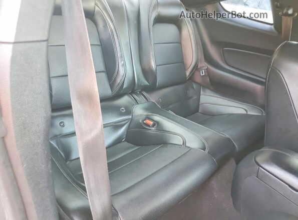 1FA6P8TH4M5141593 2021 FORD MUSTANG Gray Вид задніх сидінь
