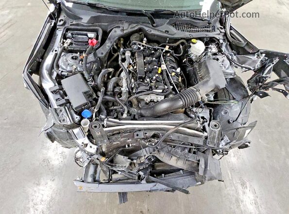 1FA6P8TH4M5155042 2021 FORD MUSTANG Gray Вид задньої частини салону