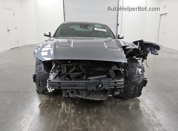 1FA6P8TH4M5155042 2021 FORD MUSTANG Gray Панорамний вид салону 360°