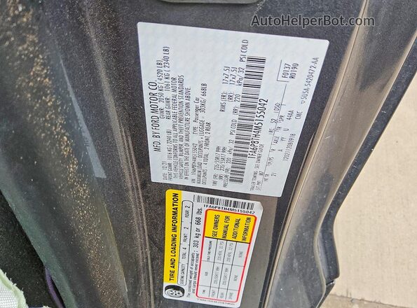 1FA6P8TH4M5155042 2021 FORD MUSTANG Gray Вид підкапотного простору