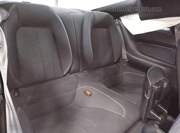 1FA6P8TH4M5155042 2021 FORD MUSTANG Gray Вид задніх сидінь