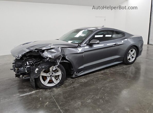 1FA6P8TH4M5155042 2021 FORD MUSTANG Gray 
