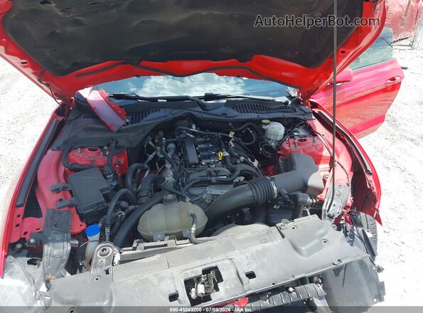 1FA6P8TH4N5101208 2022 FORD MUSTANG Red Rear view