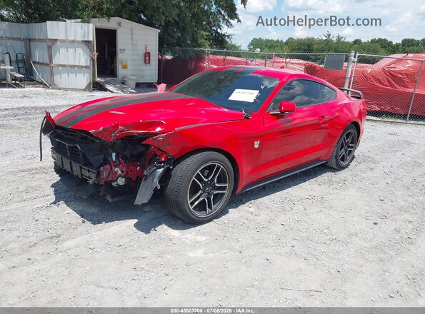 1FA6P8TH4N5101208 2022 FORD MUSTANG Red Front left
