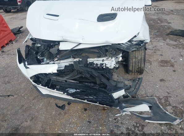1FA6P8TH4N5113083 2022 FORD MUSTANG White Սարքավորումների վահանակի տեսք