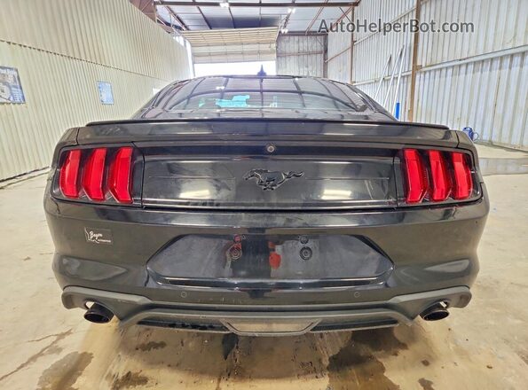 1FA6P8TH4N5114329 2022 FORD MUSTANG Black Հետևի տեսք
