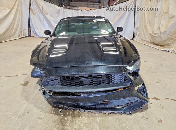 1FA6P8TH4N5114329 2022 FORD MUSTANG Black Դիմացի տեսք
