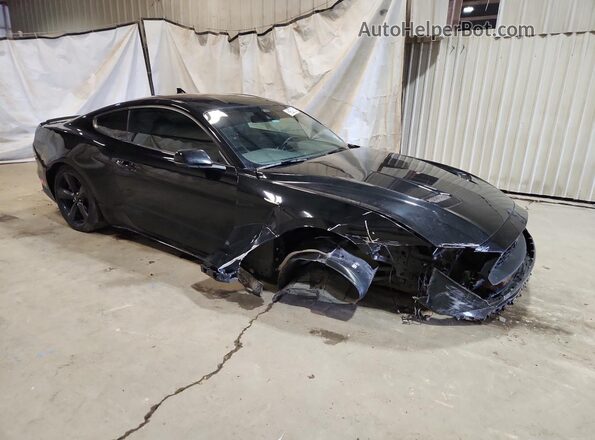 1FA6P8TH4N5114329 2022 FORD MUSTANG Black Սալոնի 360 աստիճան տեսք