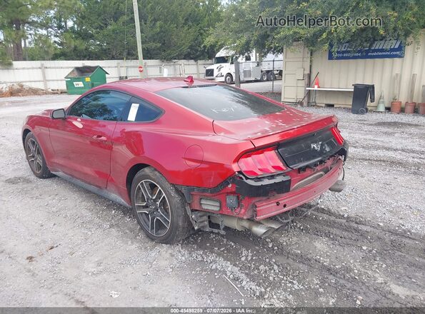 1FA6P8TH4N5130496 2022 FORD MUSTANG Красный Задняя левая четверть