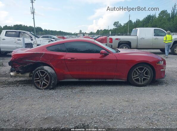 1FA6P8TH4N5130496 2022 FORD MUSTANG Красный Панорамный вид салона 360°