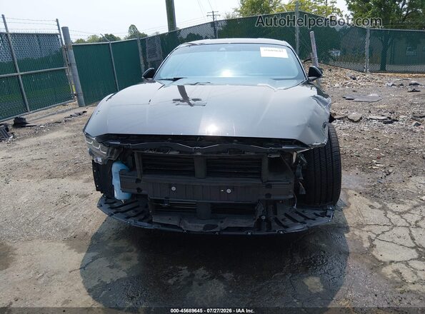 1FA6P8TH4R5111386 2024 FORD MUSTANG Black Սալոնի հետևի տեսք