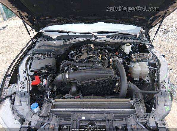 1FA6P8TH4R5111386 2024 FORD MUSTANG Black Հետևի տեսք