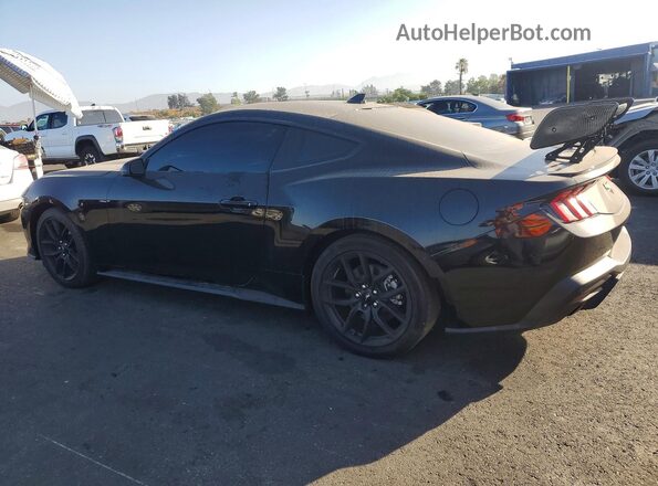 1FA6P8TH4R5137924 2024 FORD MUSTANG Black Tył lewy