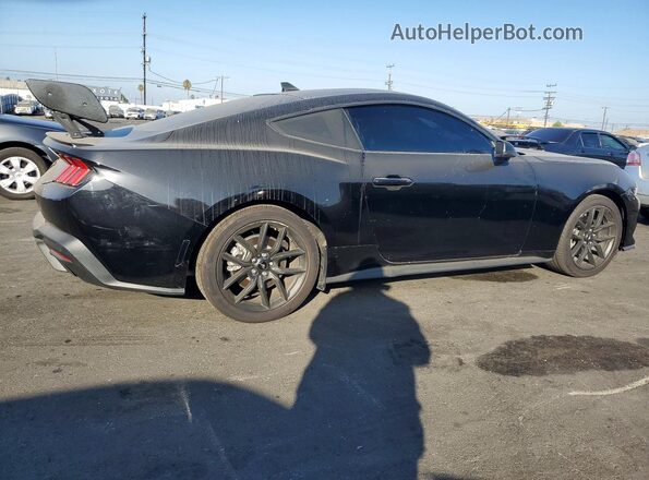 1FA6P8TH4R5137924 2024 FORD MUSTANG Black Tył prawy