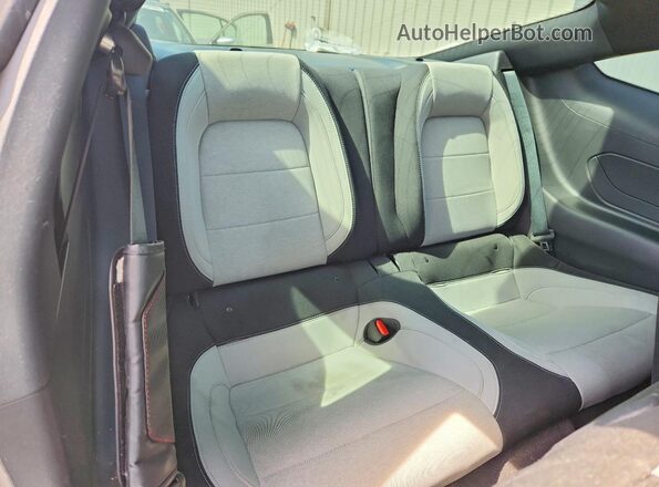 1FA6P8TH4R5143903 2024 FORD MUSTANG Gray Vista de los asientos traseros