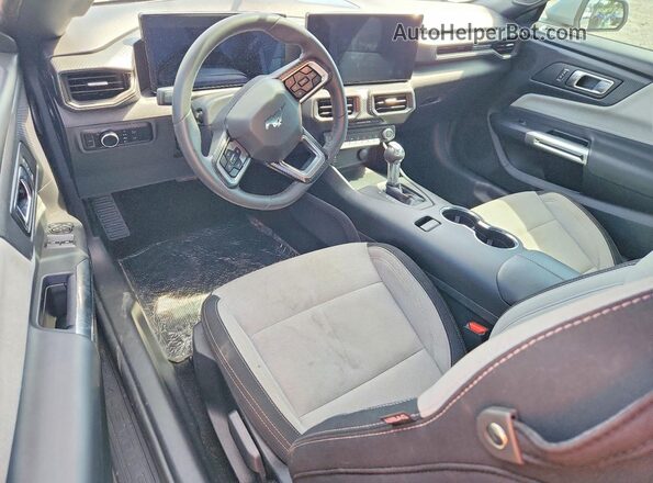 1FA6P8TH4R5143903 2024 FORD MUSTANG Gray Vista del salpicadero