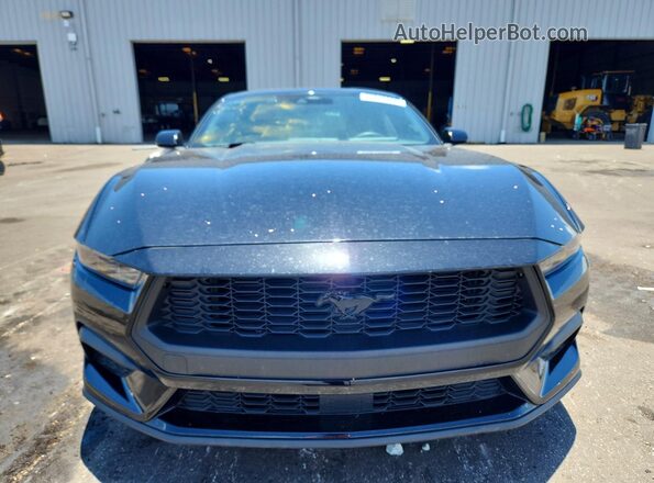 1FA6P8TH4R5144839 2024 FORD MUSTANG Black წინა ხედი