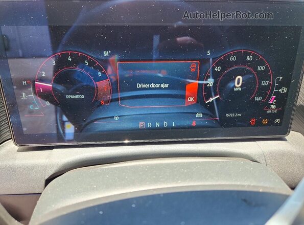 1FA6P8TH4R5144839 2024 FORD MUSTANG Black ხელსაწყოთა პანელის ხედი