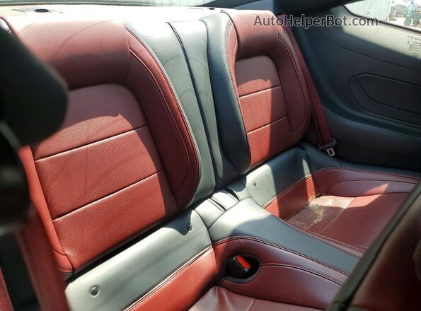 1FA6P8TH4R5145814 2024 FORD MUSTANG Black Rear seats view