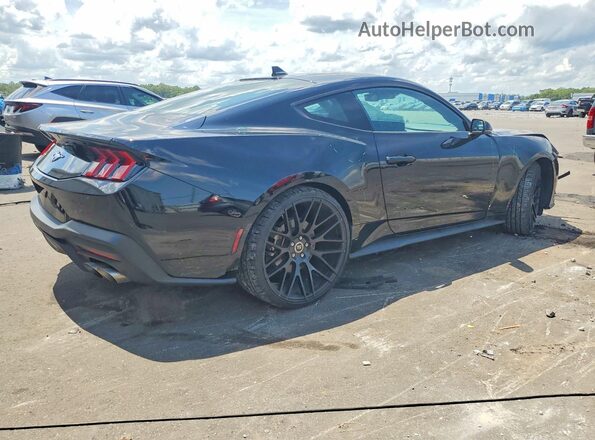 1FA6P8TH4R5145814 2024 FORD MUSTANG Black Rear right