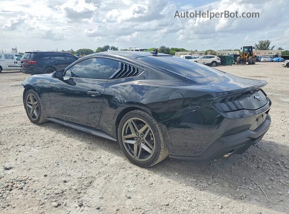 1FA6P8TH4S5116657 2025 FORD MUSTANG Black უკანა მარცხენა