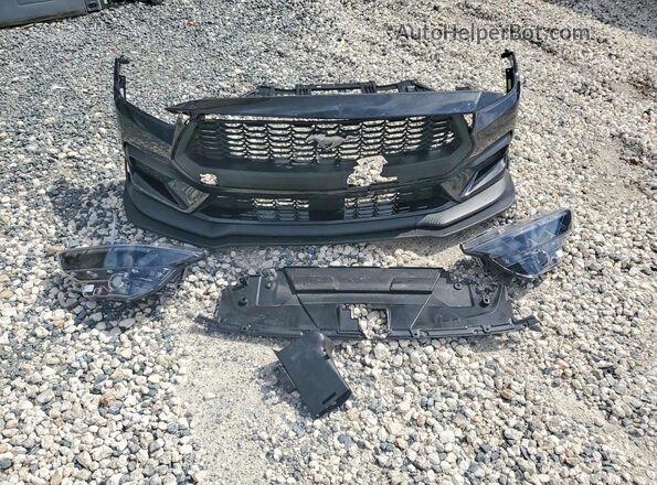 1FA6P8TH4S5116657 2025 FORD MUSTANG Black ძრავის განყოფილების ხედი