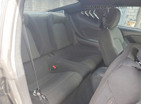 1FA6P8TH4S5116657 2025 FORD MUSTANG Black უკანა სავარძლების ხედი