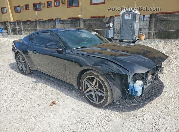 1FA6P8TH4S5116657 2025 FORD MUSTANG Black წინა მარჯვენა