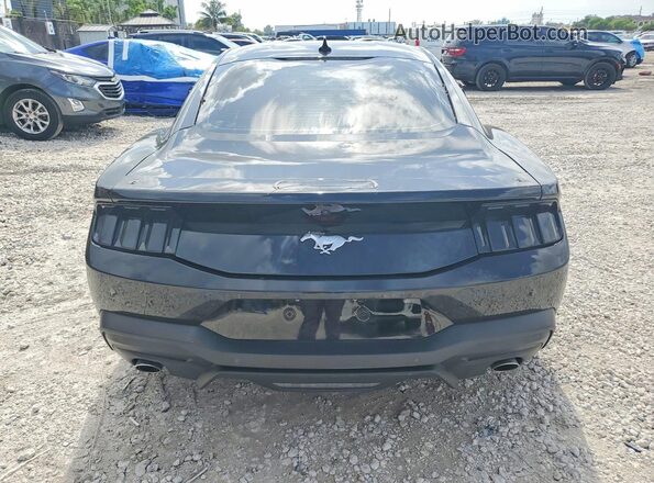 1FA6P8TH4S5116657 2025 FORD MUSTANG Black უკანა ხედი