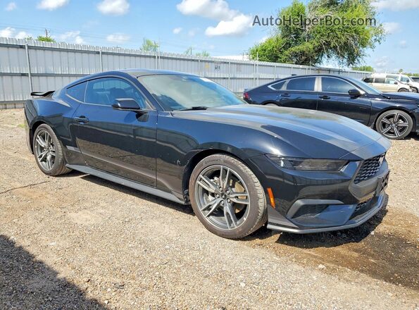 1FA6P8TH4S5126010 2025 FORD MUSTANG Black Передня права чверть