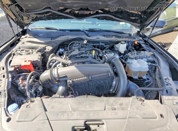 1FA6P8TH4S5126010 2025 FORD MUSTANG Black Вид задньої частини салону
